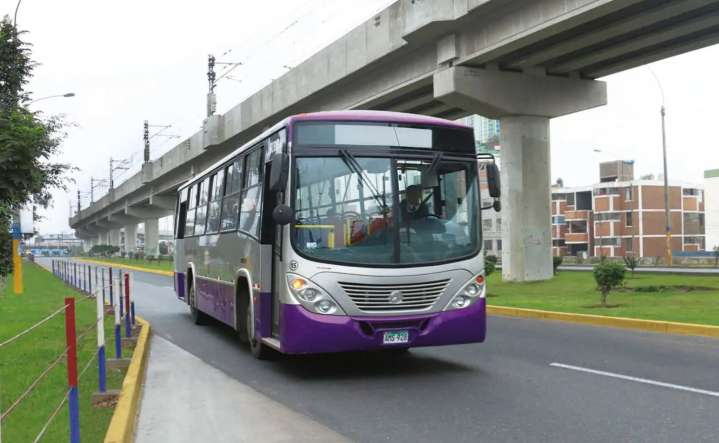 Nuevo servicio del corredor Morado conectará Bayóvar con San Isidro