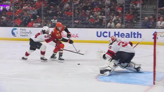 Cutter Gauthier, Beckett Sennecke tally goal and assist to lead Duc...