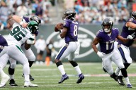 Jets vs. Ravens: Parlays, predictions and projected player stats for Sunday’s game in MD