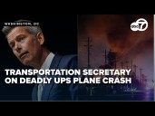 LIVE: Transportation Secretary Sean Duffy to speak on deadly UPS plane crash in Kentucky