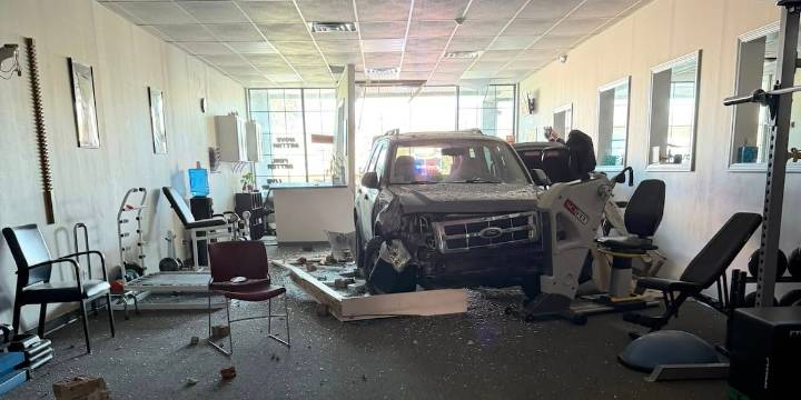 Driver crashes SUV into Terryville physical therapy business, officials say