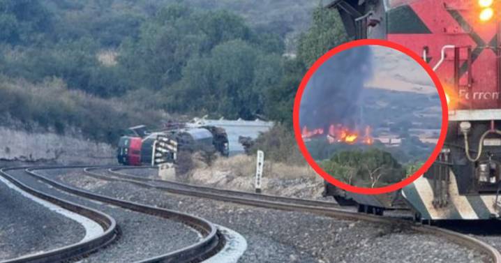 Investigan Incidente de tren de carga en Tepetitlán, Hidalgo