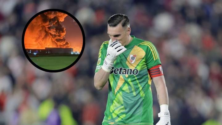 Preocupación en River: la casa de Franco Armani sufrió daños por la explosión en Ezeiza