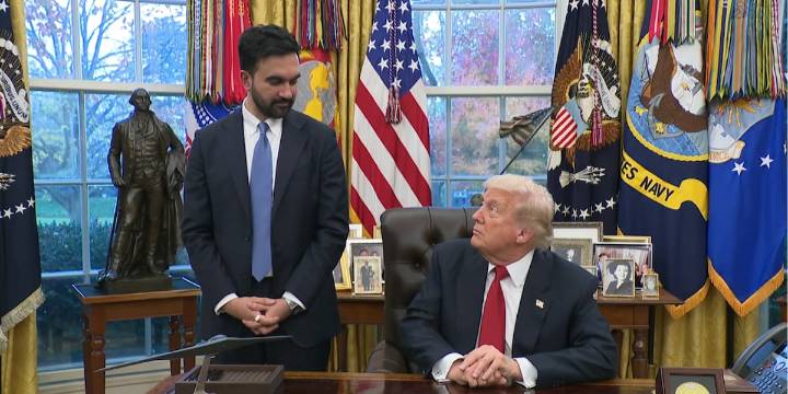 President Trump meets with NYC Mayor-elect Mamdani in Oval Office