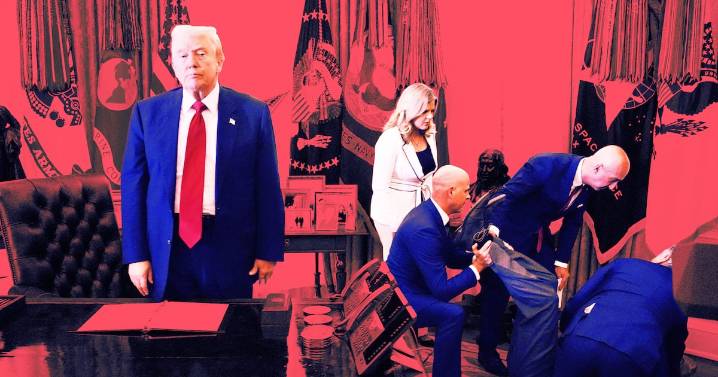 How the New Iconic Photo of Trump Exposes What He Really Cares About