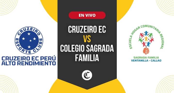 Cruzeiro EC vs Colegio Sagrada Familia EN VIVO: ver partido por el Semillero El Comercio de Fútbol Femenino Repsol
