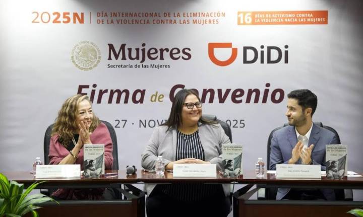 Convenio histórico DiDi–Secretaría de las Mujeres: movilidad segura hasta 2030