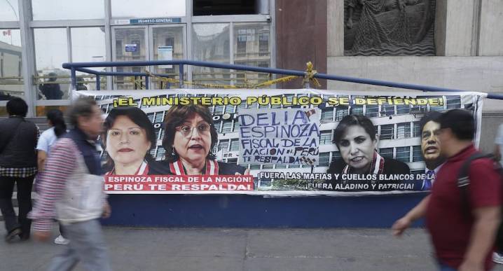 Restitución de Delia Espinoza como fiscal de la Nación sigue en suspenso