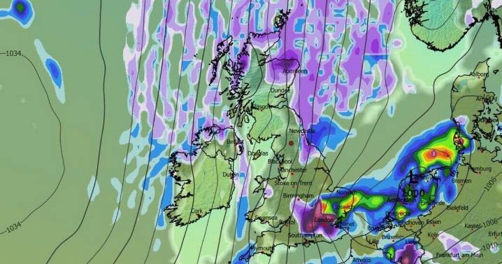 UK snow forecast as storm bringing 20cm could impact 11 cities including London