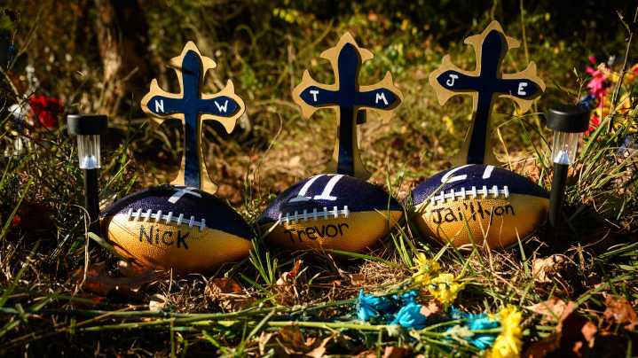 Driver in crash that killed three Fayetteville students booked into jail