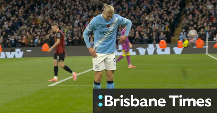 Haaland debuts new celebration