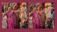 ‘Dancing like kids’: Kiran Mazumdar Shaw, Sudha Murty shake a leg to dhol beats at Eric Mazumdar’s wedding baraat in Bengaluru