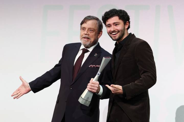 Why is this West Fargo actor rubbing elbows with Luke Skywalker?