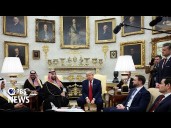 WATCH: Trump says ABC's license should be revoked after reporter asks about releasing Epstein files