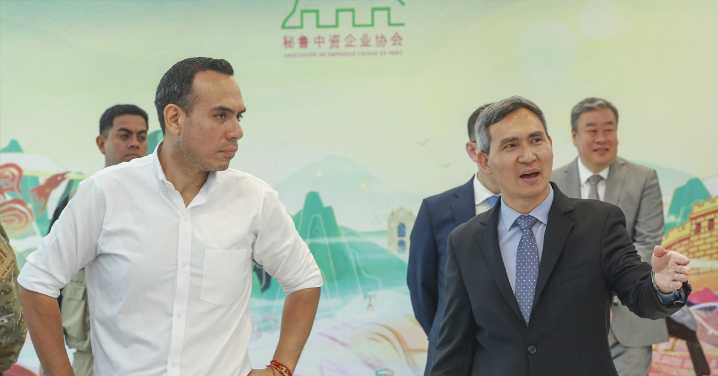 Presidente José Jerí busca apoyo tecnológico de China para reforzar la seguridad ciudadana