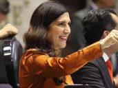 Kenia López anuncia reformas contra la extorsión ante violencia creciente en carreteras