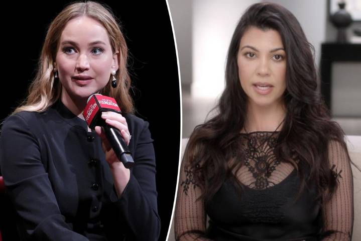 Jennifer Lawrence blasts 'annoying' Kourtney Kardashian
