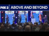 Detroit first responders awarded at 'Above and Beyond' ceremony
