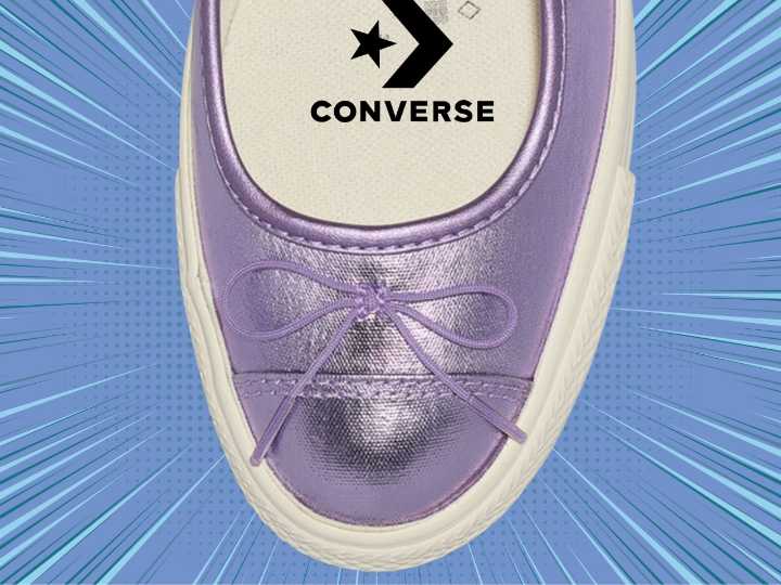 Converse just transformed iconic Chuck Taylors into ballet flats of your dreams: ‘Glamorous, party