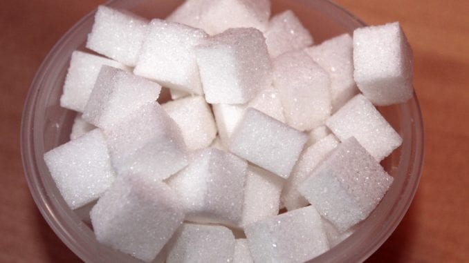 For Dessert Today? Sugar Cubes Dipped in Coffee