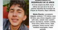 Se busca a Rubén Badillo Rodríguez de 22 años de edad