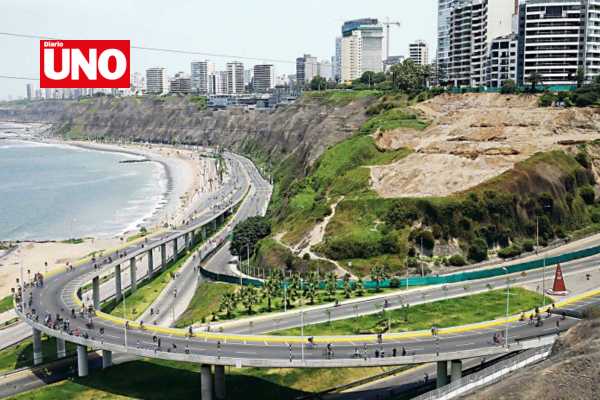 Costa Verde cerrada hasta las 4 p.m. por competencias de ciclismo en los Juegos Bolivarianos