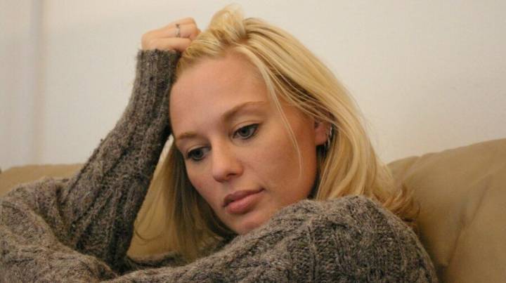 Engaged Woman Struggles to Keep from Farting in Front of Her Fiancé