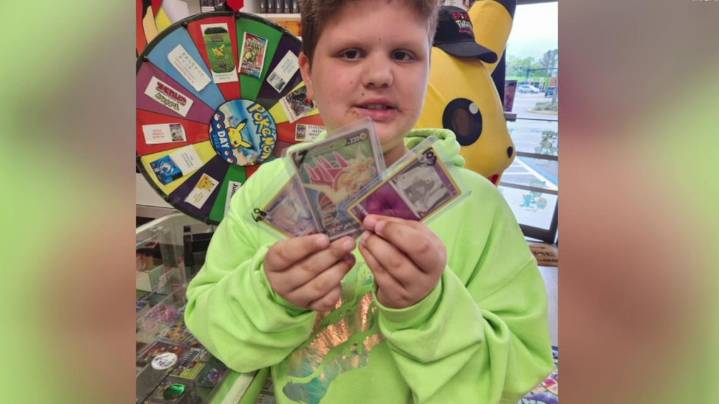 Wrestling star Stunt Cat wrestles for Aiden Bartley in charity event