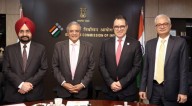 ECI Meets With International IDEA Delegation In Delhi