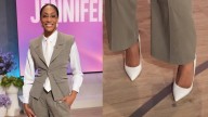 A'Ja Wilson Dances on 'Jennifer Hudson Show' in White Hot Louboutins
