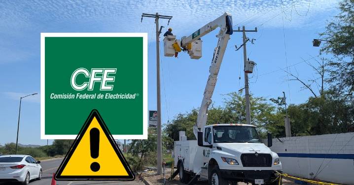 Suspenderá CFE servicio en dos colonias de Hermosillo este miércoles 19 de noviembre, ¿cuáles son y cuánto durará el corte?