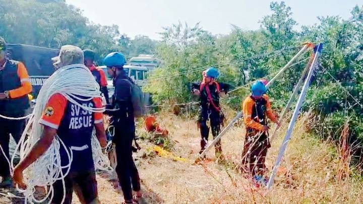 Maharashtra: Four friends among six dead as Thar plunges into gorge in Raigad