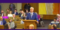 Wade Rousse speaks at LSU Board of Supervisors meeting
