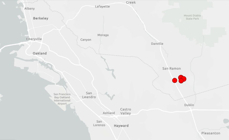 San Ramon struck by string of 3.7 magnitude earthquakes