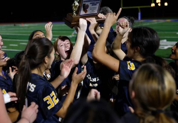 ‘We want to be good’: 3 years in the making, Menlo flag football’s first CCS Open title showcases excellence
