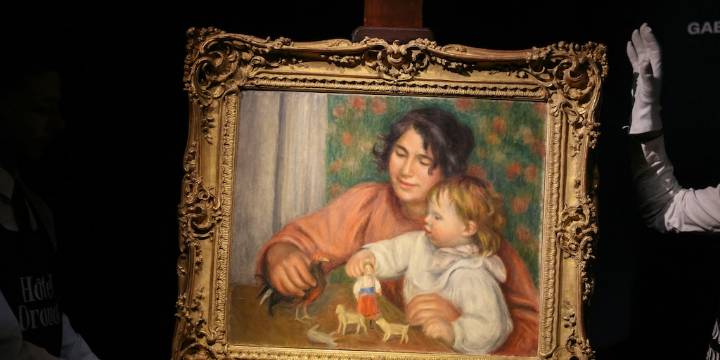 Hallan un Renoir inédito tras un siglo perdido y marca una cifra récord en una impactante subasta