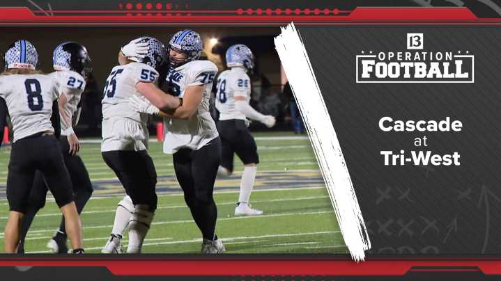 Cascade tops Tri-West 45-14 in Sectional 29