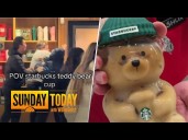 Starbucks Customers Battle to Snag Viral Bear Cups