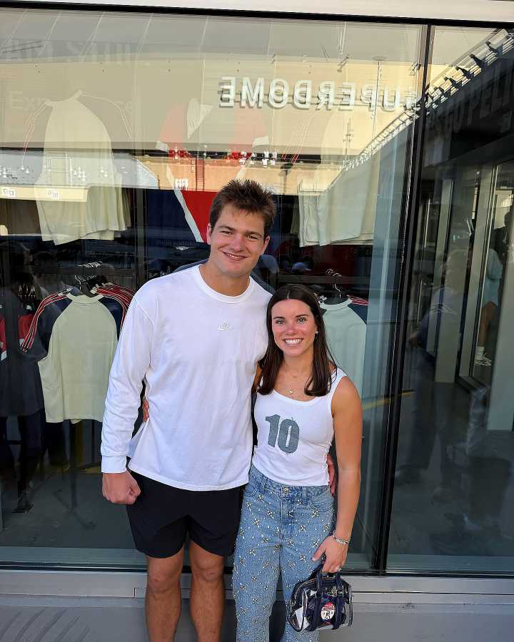 Why New England Patriots QB Drake Maye’s Wife Ann's TikTok Is Going Viral