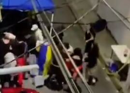 Terror en el “Cuernito”: Pistolero dispara al aire y vecinos lo dejan inconsciente