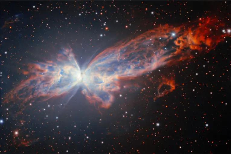 Un telescopio capta una imagen espectacular de la Nebulosa de la Mariposa
