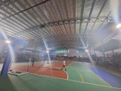 Recuperan cancha de usos múltiples de Hacienda del Medio