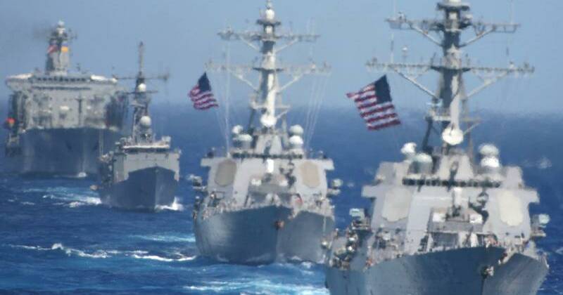 Chinese research ships, US Navy active in north Pacific