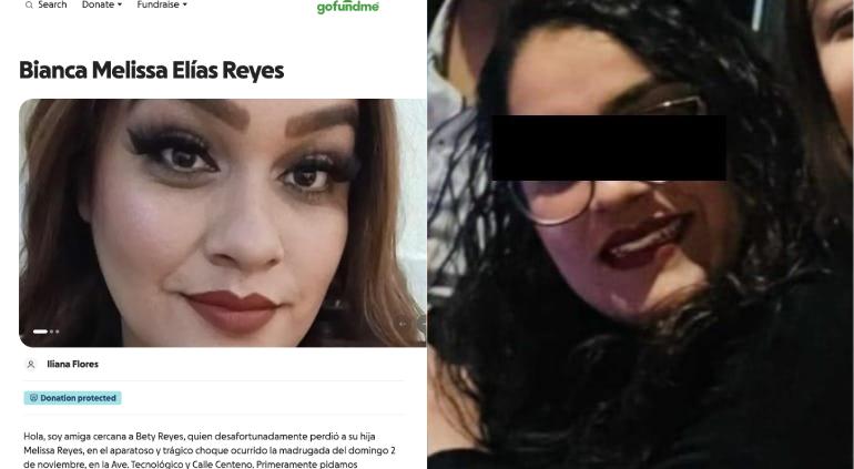 Recaudan fondos para familia de Melissa, víctima en la Tecnológico