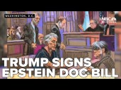 President Trump signs bill to trigger the release of the Epstein files