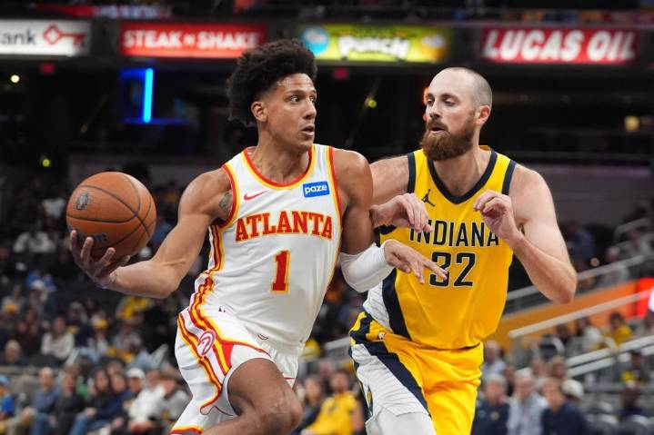 Jalen Johnson anota 22 puntos y Hawks arrollan 128-108 a Pacers, que siguen sin ganar – Chicago Tribune
