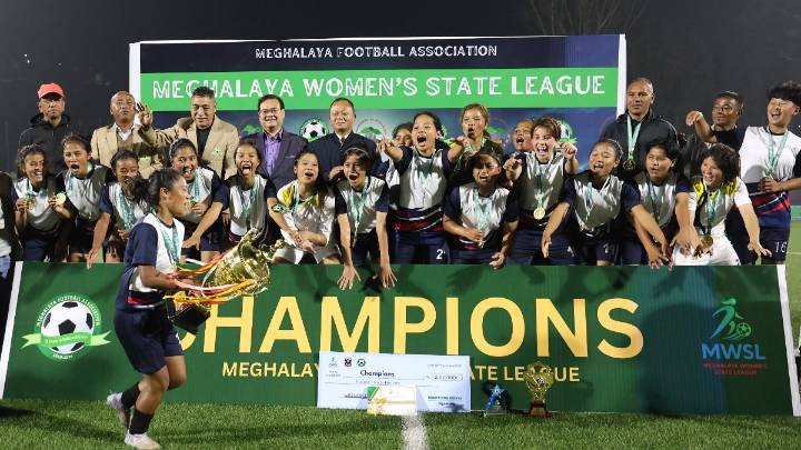 Jakrem SC lift inaugural Meghalaya Women's State League title after dramatic comeback