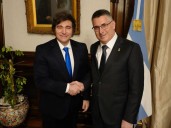 Milei irá a Israel en 2026 para la mudanza de la embajada argentina  a Jerusalén