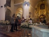Comunidad parroquial de Catedral rindió emotivo homenaje al padre Pedro De Freitas