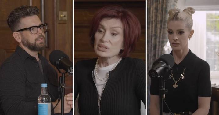 Sharon, Kelly, Jack Osbourne Break Down In Podcast After Ozzy’s Death